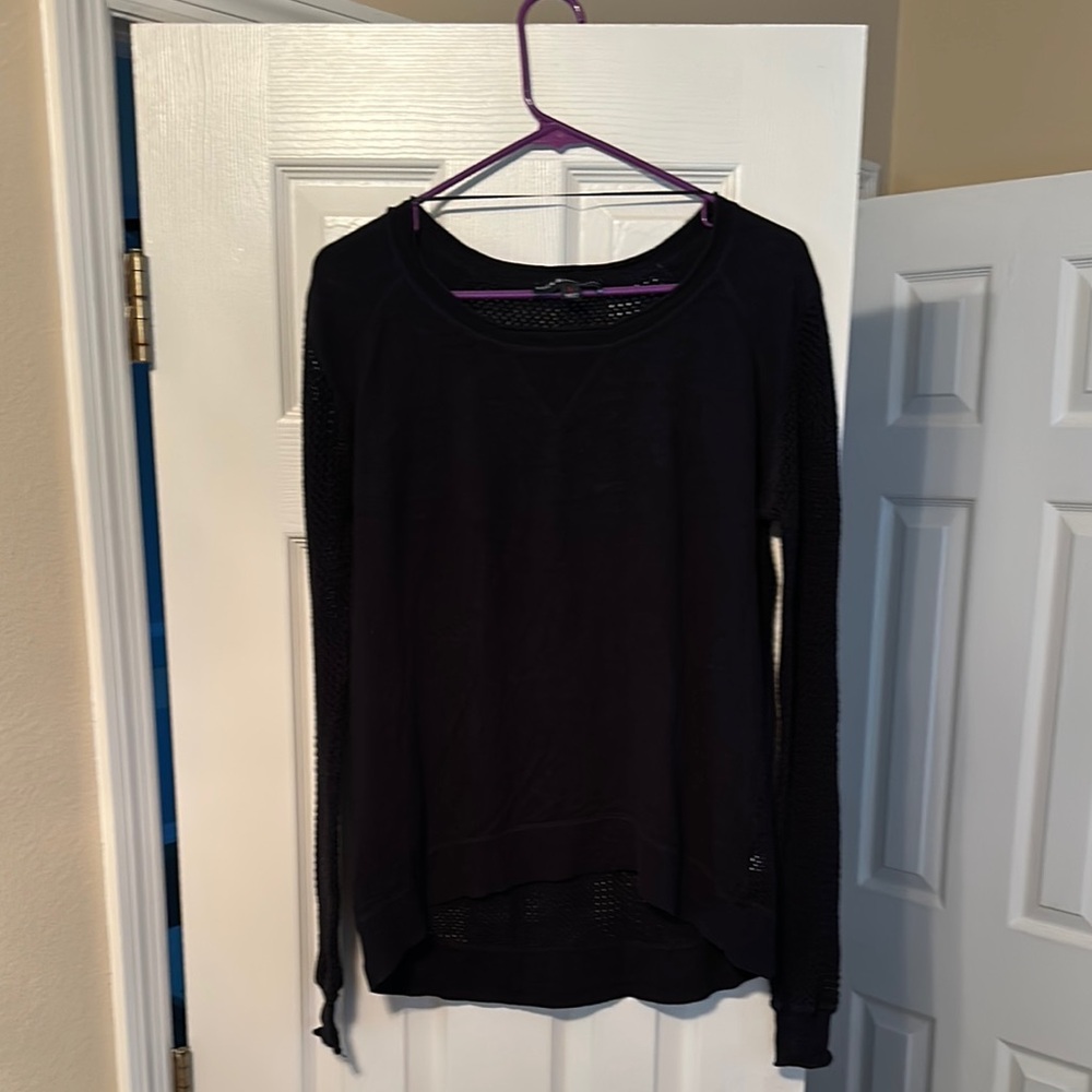 Rock & Republic Black Long Sleeve Blouse